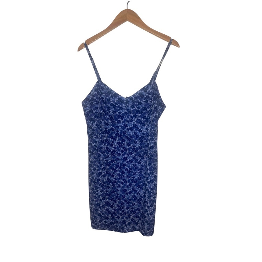 Y2K Ditzy Floral Blue Dress/Romper from Express